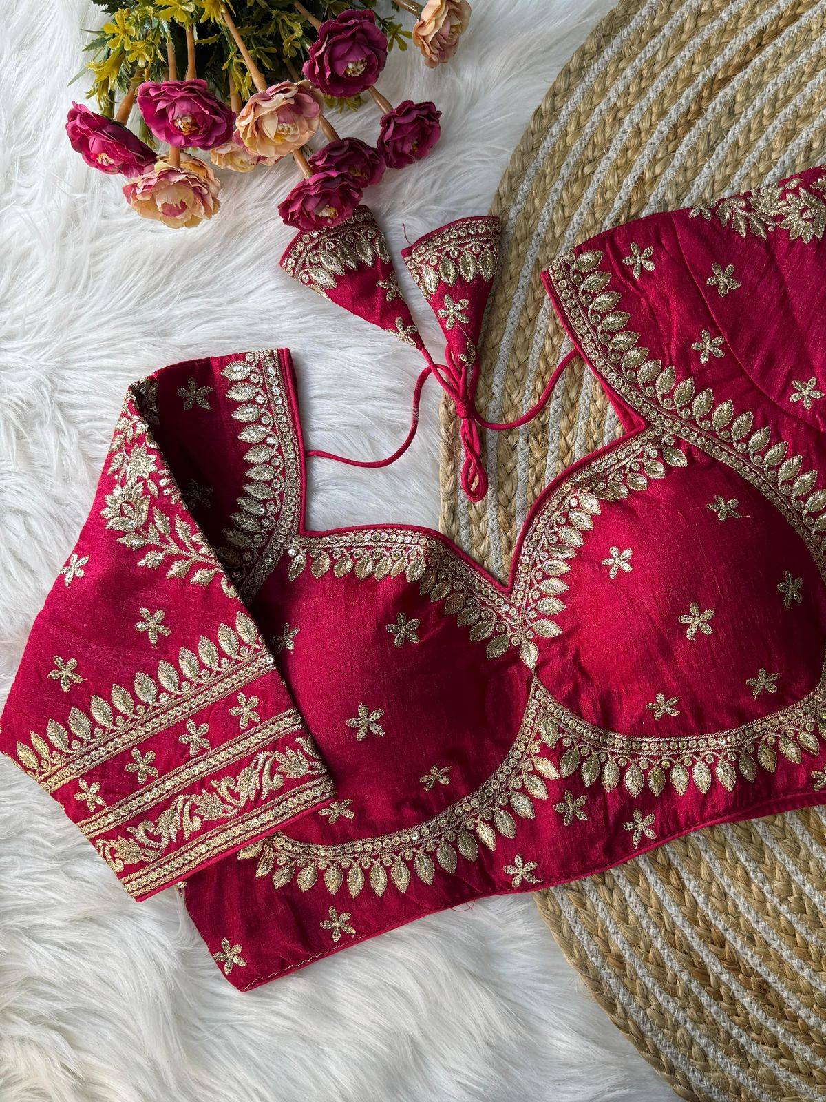 Karwa Chauth Special Bridal Blouse