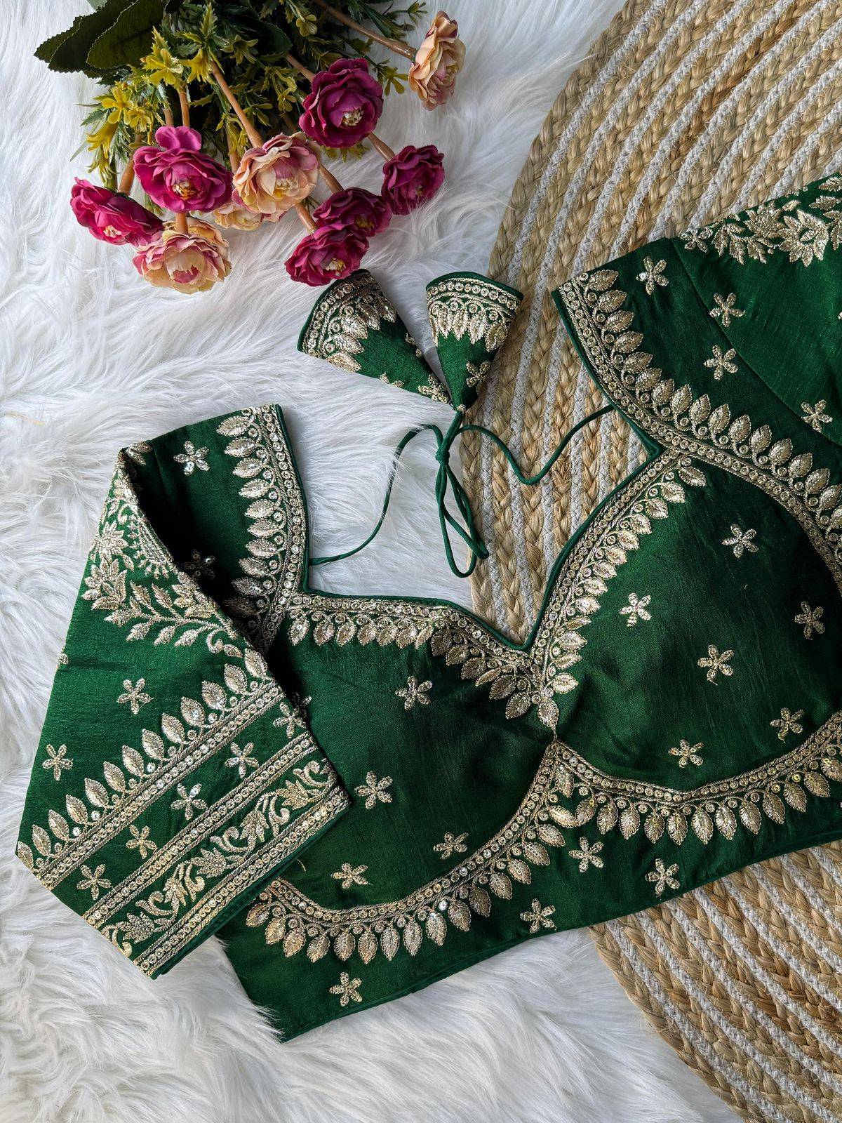 Karwa Chauth Special Bridal Blouse