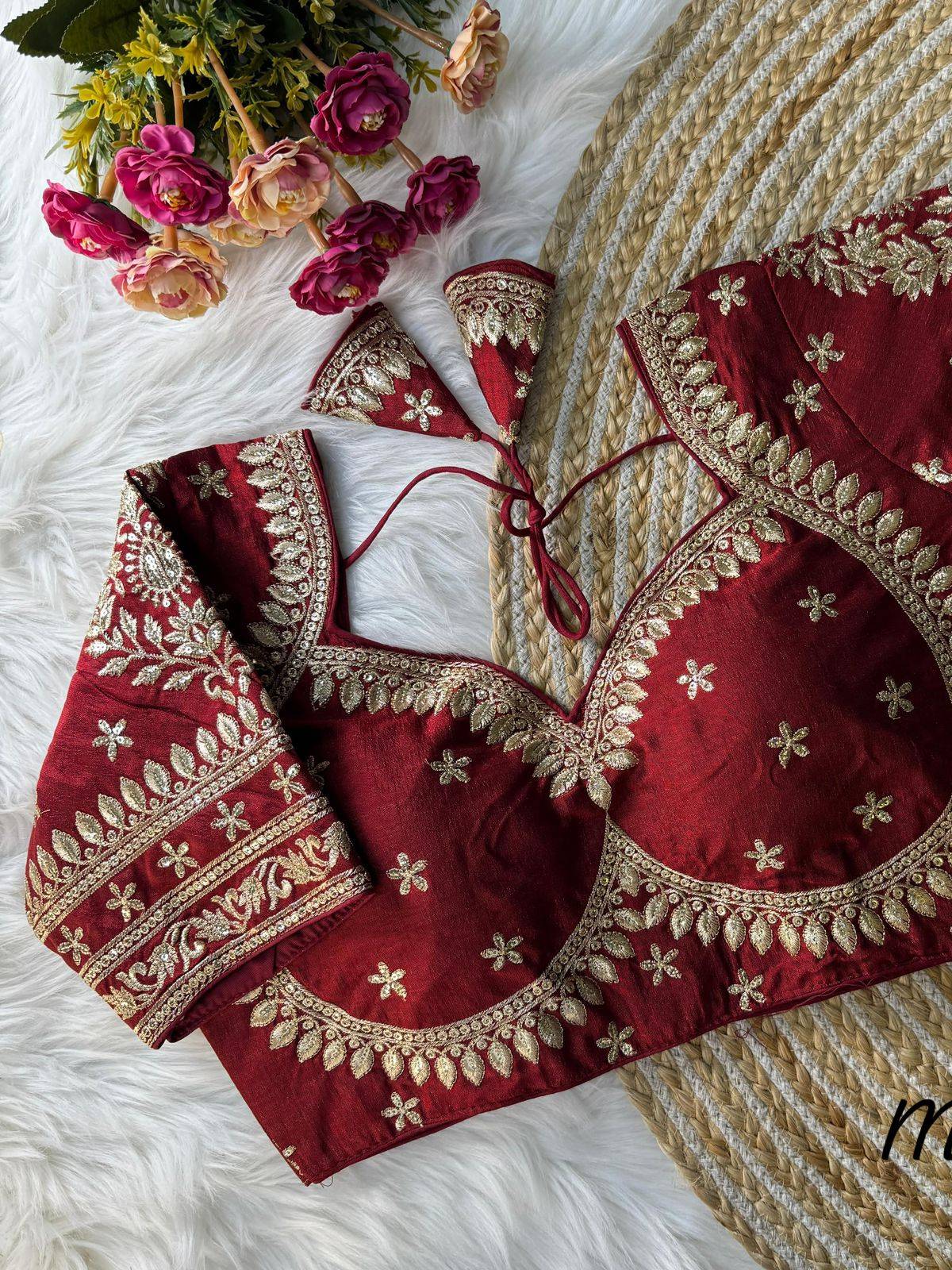 Karwa Chauth Special Bridal Blouse