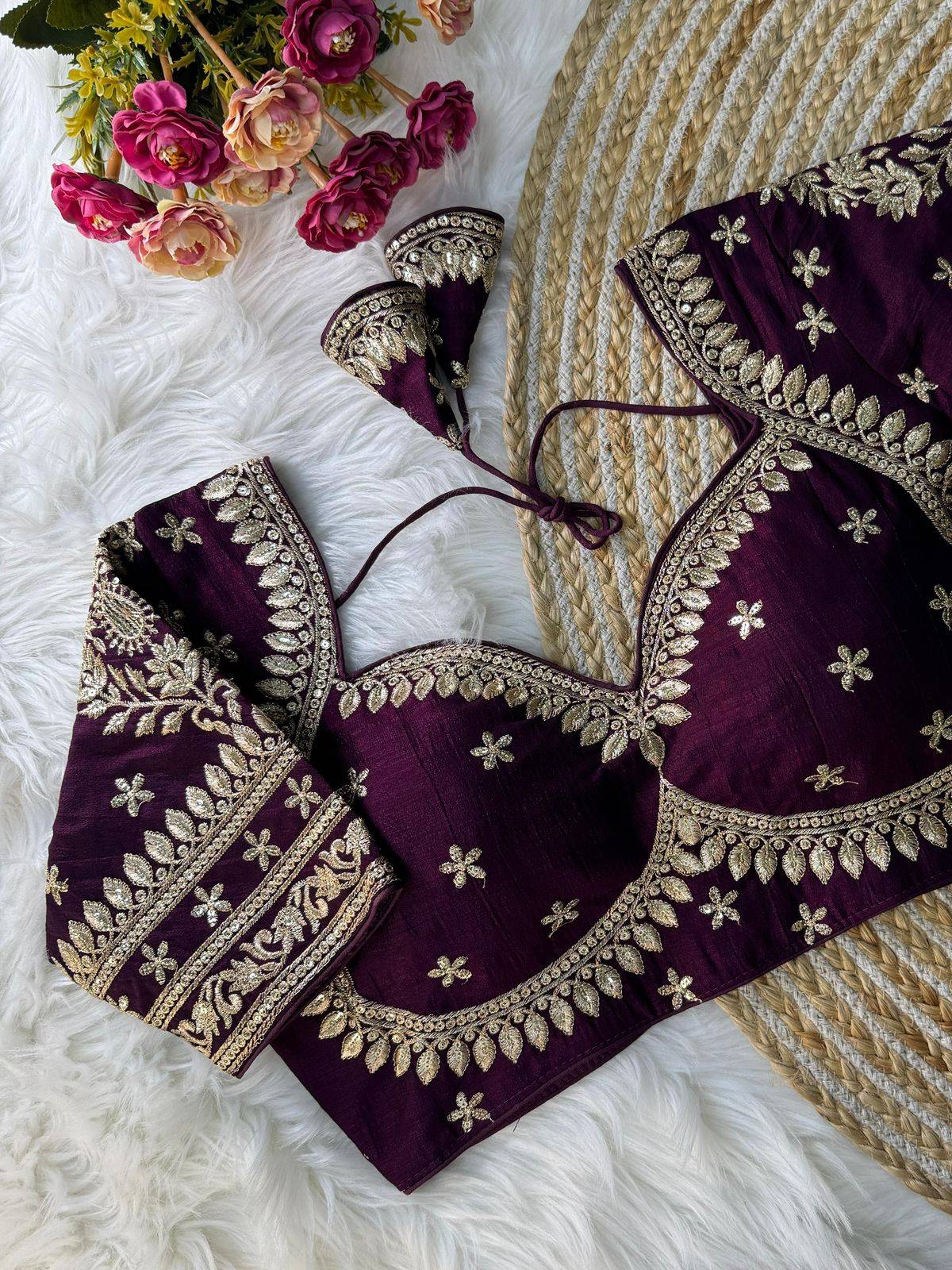 Karwa Chauth Special Bridal Blouse