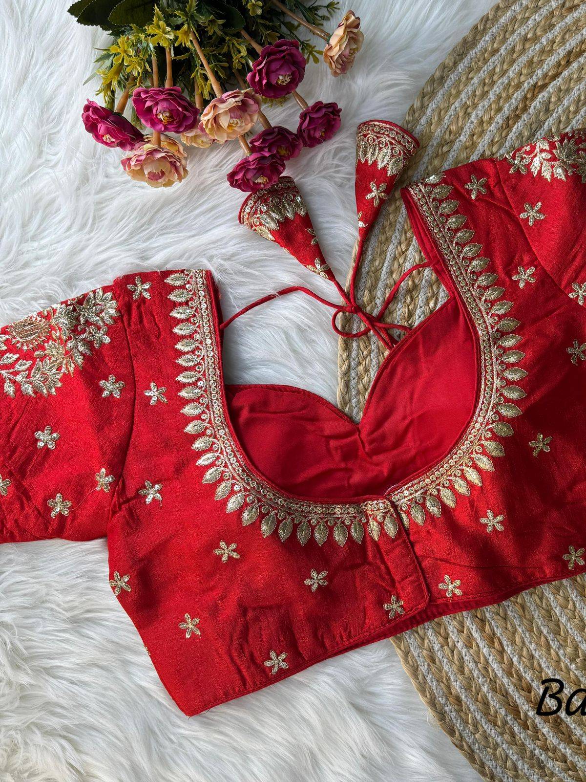 Karwa Chauth Special Bridal Blouse