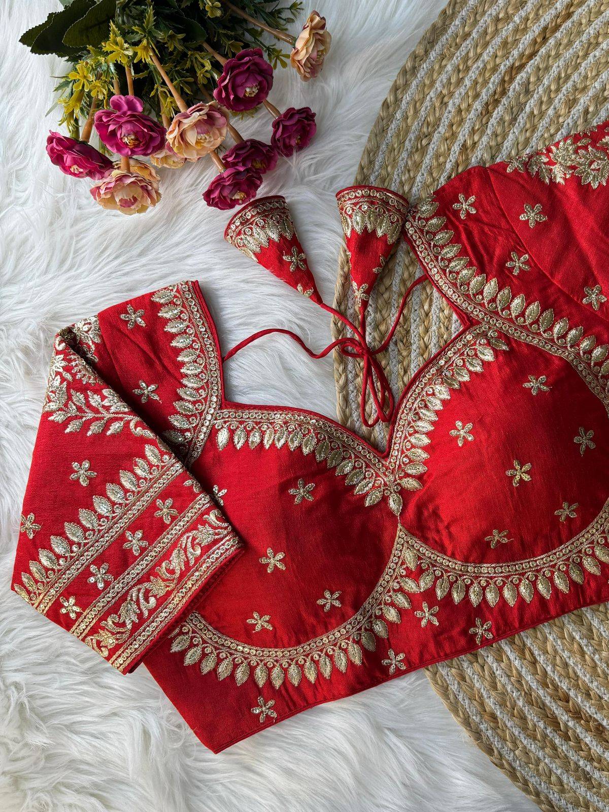 Karwa Chauth Special Bridal Blouse