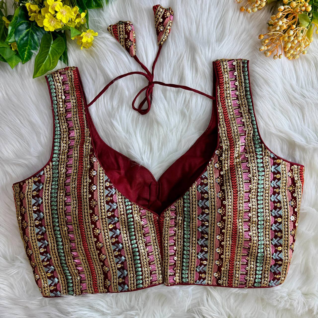 Sabyasachi Sleeveless Blouse