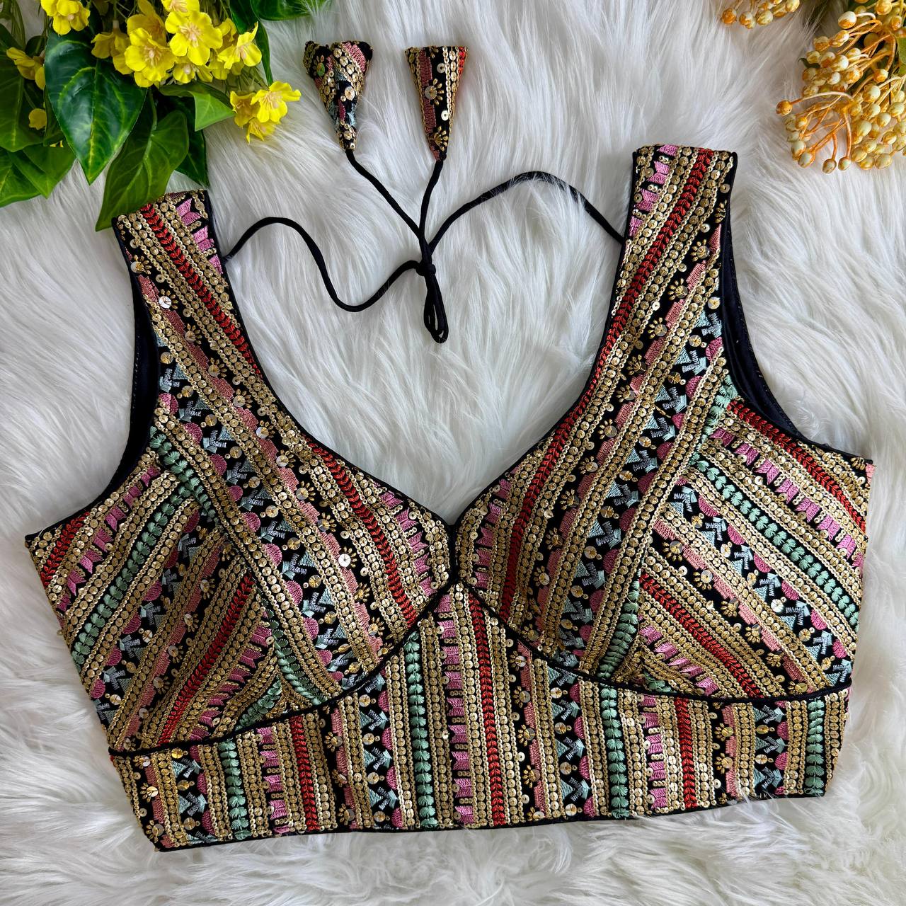 Sabyasachi Sleeveless Blouse
