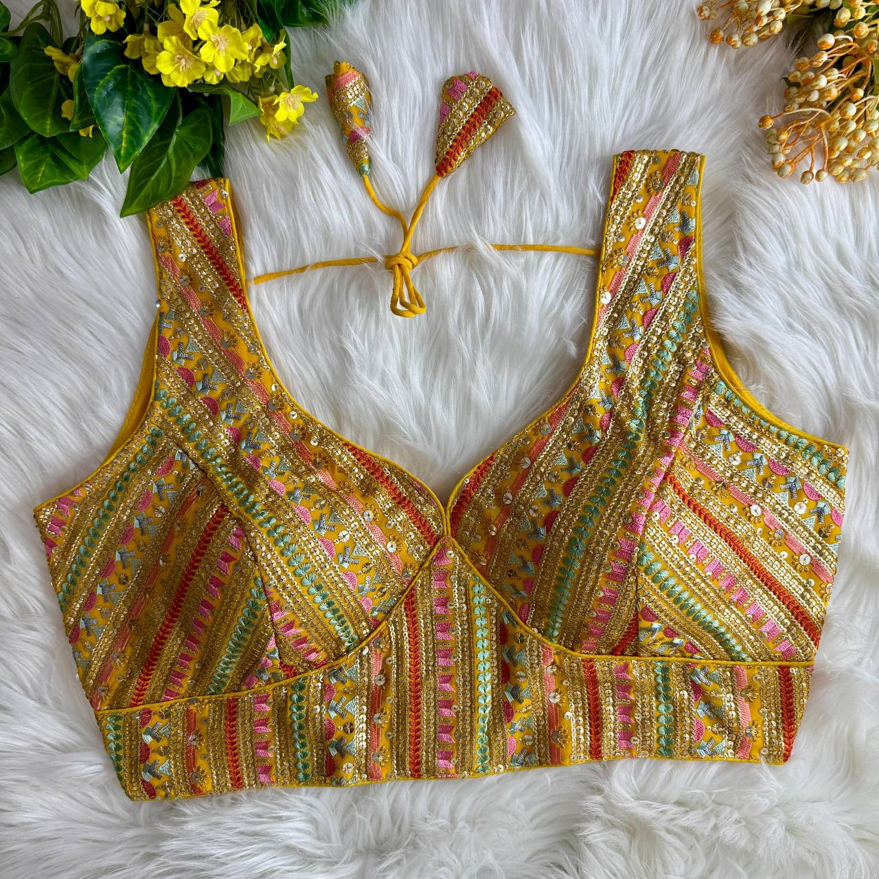 Sabyasachi Sleeveless Blouse