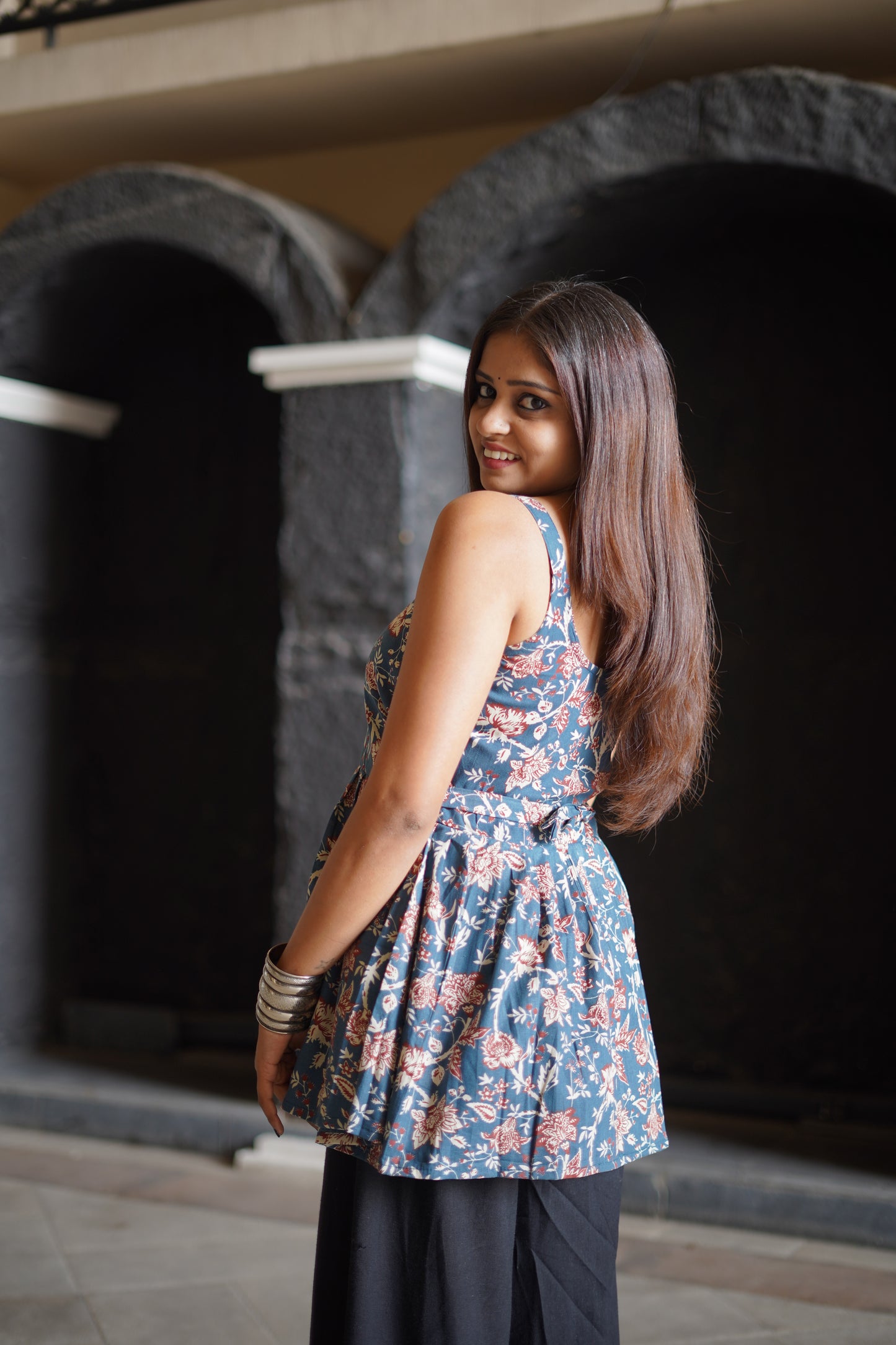 Iris Charm Cotton Kurti