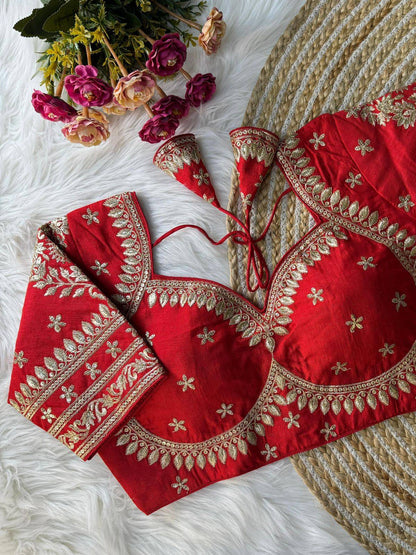 Karwa Chauth Special Bridal Blouse