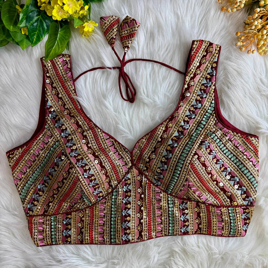Sabyasachi Sleeveless Blouse