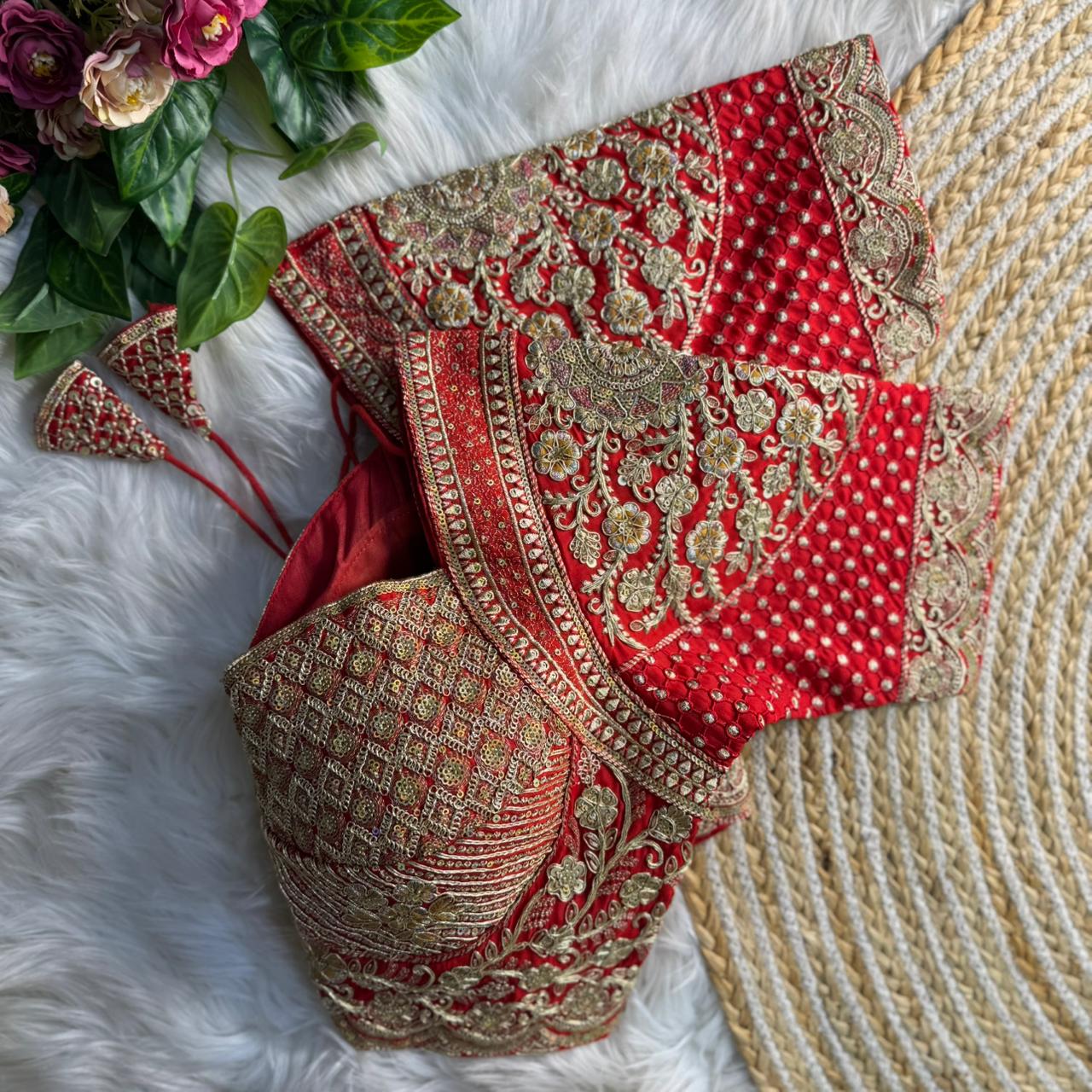 premium readymade blouse online India,
heavy bridal blouse designer,
Madhubala style blouse,
pure silk readymade blouse,
zari sequence blouse online,
luxury partywear blouse India,
heavy bridal madhubala style blouse,
pure italian silk readymade blouse,
red designer bridal blouse back open,
zari coding sequence blouse India,
premium padded bridal blouse,