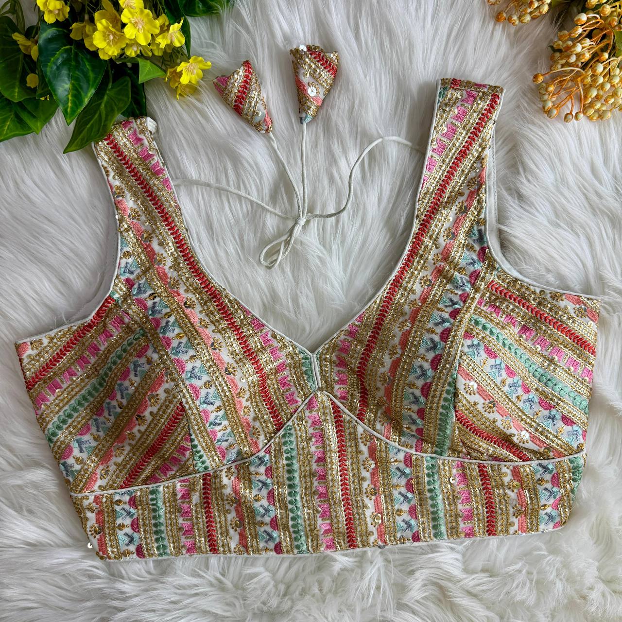 Sabyasachi Sleeveless Blouse