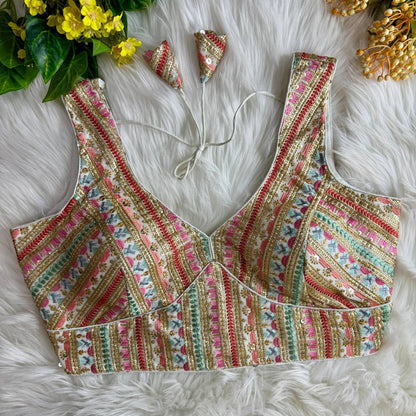Sabyasachi Sleeveless Blouse